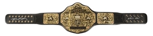 Goldberg Signed Wrestling Championship Belt